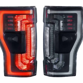 Morimoto XB LED Tail Lights Smoked PAIR For 17-22 Ford Super Duty F250 F350