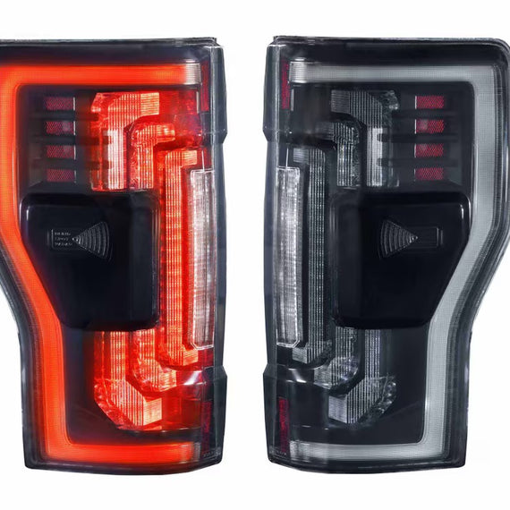 Morimoto XB LED Tail Lights Smoked PAIR For 17-22 Ford Super Duty F250 F350