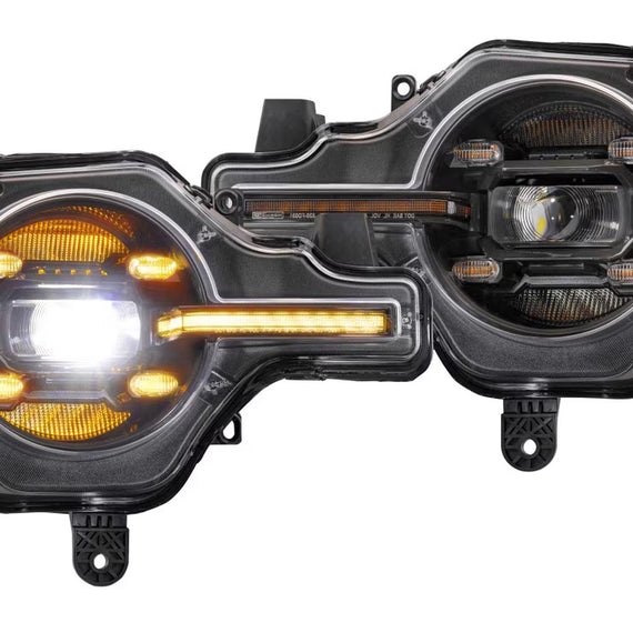 Morimoto XB LED Headlights PAIR Amber DRL For 2021+ Ford Bronco