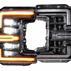 Morimoto XB LED Headlights PAIR Amber For 17-19 Ford F250 F350 450 Super Duty