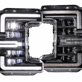 Morimoto XB LED Headlights PAIR White For 17-19 Ford F250 F350 450 Super Duty