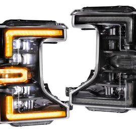 Morimoto XB LED Headlights Amber PAIR For 20-22 Ford F250 F350 450 Super Duty