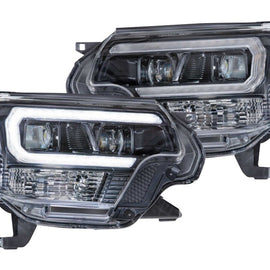 Morimoto XB Hybrid LED Headlights Projectors White PAIR For 12-15 Toyota Tacoma