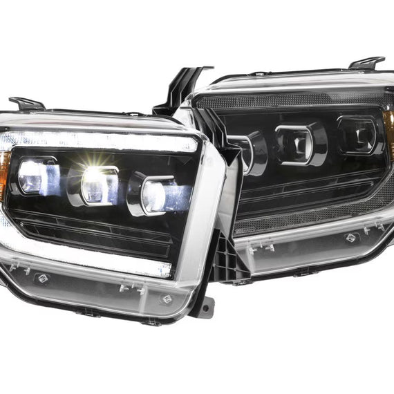 Morimoto XB LED Headlights Projectors White PAIR For 14-21 Toyota Tundra