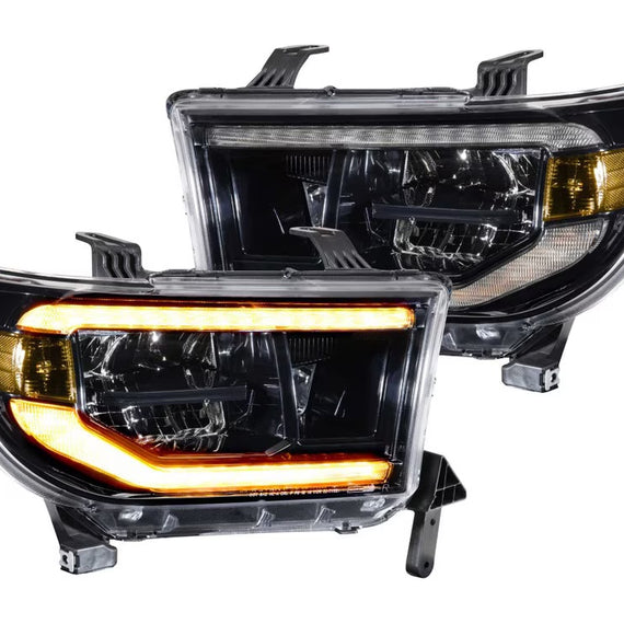 Morimoto XB LED Headlights Projectors Amber PAIR For 08-17 Toyota Sequoia
