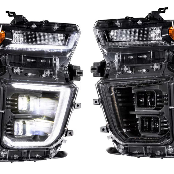 Morimoto XB Hybrid LED Headlights For 20-24 Chevrolet Silverado HD 2500 3500