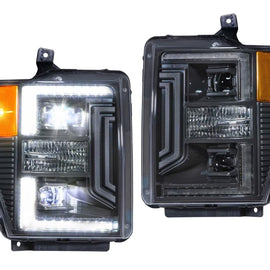Morimoto XB Hybrid LED Headlights PAIR For 08-10 Ford F250 F350 450 Super Duty