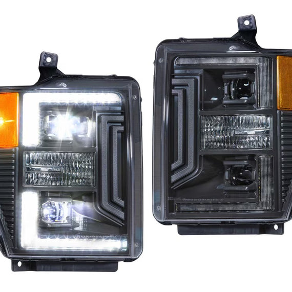 Morimoto XB Hybrid LED Headlights PAIR For 08-10 Ford F250 F350 450 Super Duty