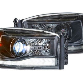 Morimoto XB Hybrid LED Headlights PAIR For 06-08 Ram 1500 2500 3500