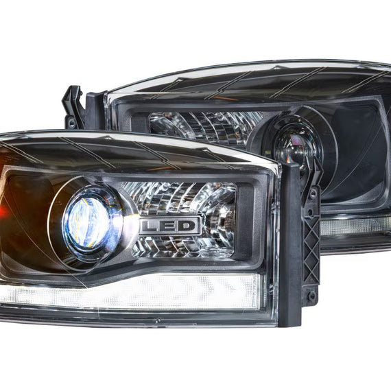 Morimoto XB Hybrid LED Headlights PAIR For 06-08 Ram 1500 2500 3500
