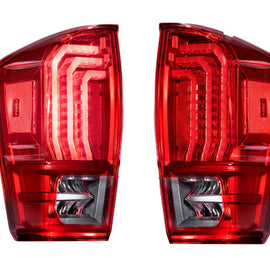 Morimoto XB LED Tail Lights Red PAIR For 16-23 Toyota Tacoma