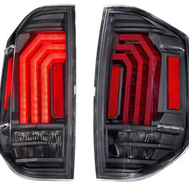Morimoto XB LED Tail Lights Clear PAIR For 14-21 Toyota Tundra