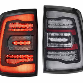 Morimoto XB LED Tail Lights Smoked PAIR For 09-18 Dodge Ram 1500