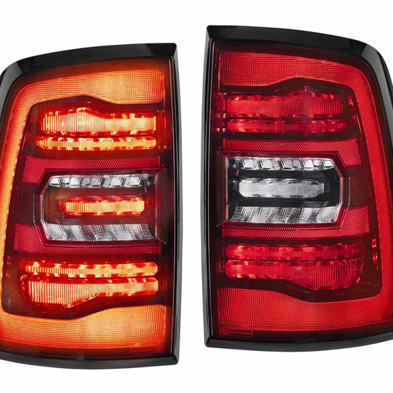 Morimoto XB LED Tail Lights Red PAIR For 09-18 Dodge Ram 1500