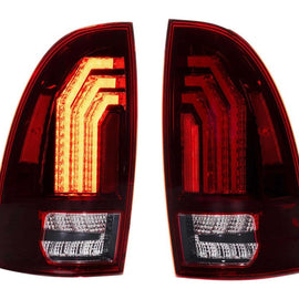 Morimoto XB LED Tail Lights Red PAIR For 05-15 Toyota Tacoma