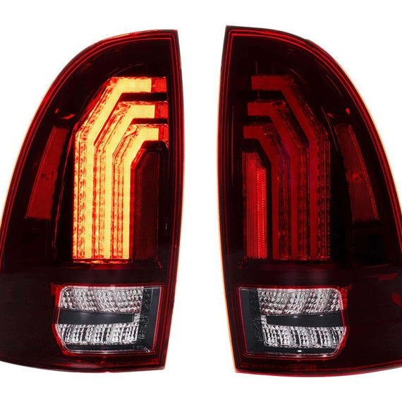Morimoto XB LED Tail Lights Red PAIR For 05-15 Toyota Tacoma