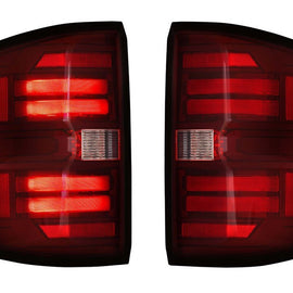 Morimoto XB LED Tail Lights PAIR For 15-19 Chevrolet Silverado 2500 3500 HD