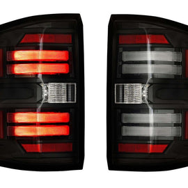 Morimoto XB LED Tail Lights Smoked PAIR For 15-19 Chevrolet Silverado 2500 3500