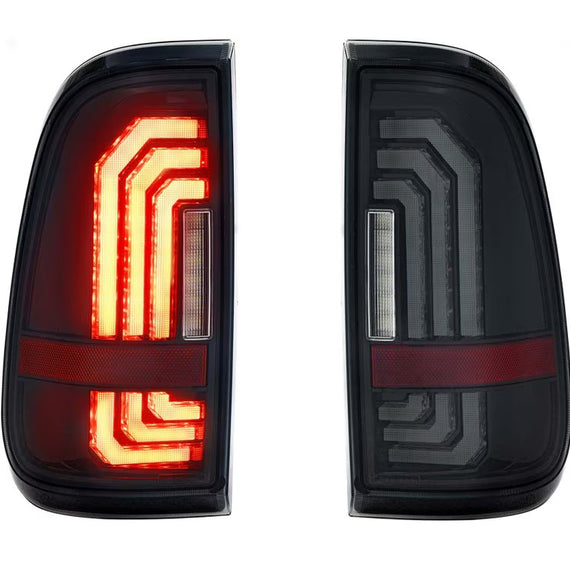 Morimoto XB LED Tail Lights Red PAIR For 99-16 Ford Super Duty F250 F350 97-03 F150