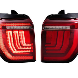 Morimoto XB LED Tail Lights Red PAIR For 10-24 Toyota 4Runner