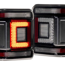 Morimoto XB LED Low Pro Tail Lights Smoked PAIR For 18-26 Jeep Wrangler JL