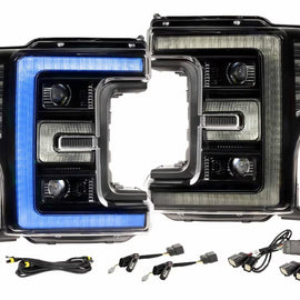 Morimoto XRGB LED Headlights PAIR For 17-19 Ford F250 F350 450 Super Duty