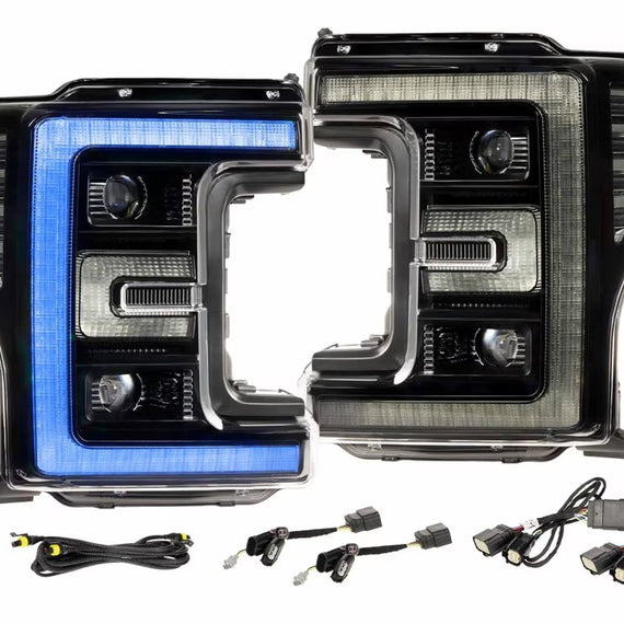 Morimoto XRGB LED Headlights PAIR For 17-19 Ford F250 F350 450 Super Duty