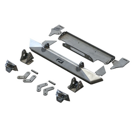 Motobilt Full Width Front Axle Conversion Kit w/ Bumper for '76-'86 Jeep CJ7