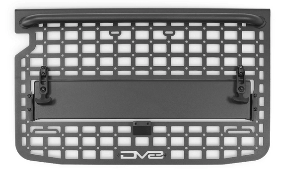 DV8 Offroad Rear Tailgate Molle Panel & Shelf  for '21+ Ford Bronco