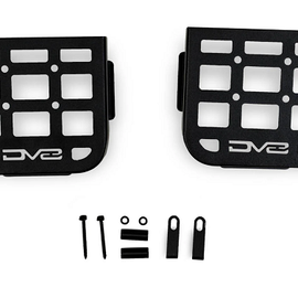 DV8 Offroad Slim Rear Door Molle Pocket Panels for '11-'18 Jeep Wrangler JKU Unlimited 4 Door