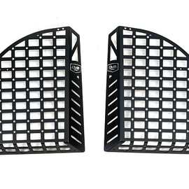 DV8 Offroad Rear Window Pocketed Molle Panels for '18-'25 Jeep Wrangler JLU Unlimited 4 Door