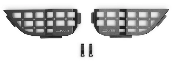 DV8 Offroad Rear Door Molle Pocket Panels for '18+ Jeep Wrangler JL / JLU & '20+ Jeep Gladiator JT