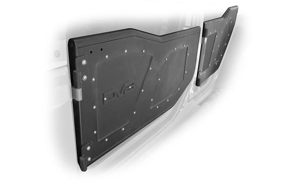 DV8 Offroad Front & Rear Rock Doors for '07-'18 Jeep Wrangler JKU Unlimited 4 Door