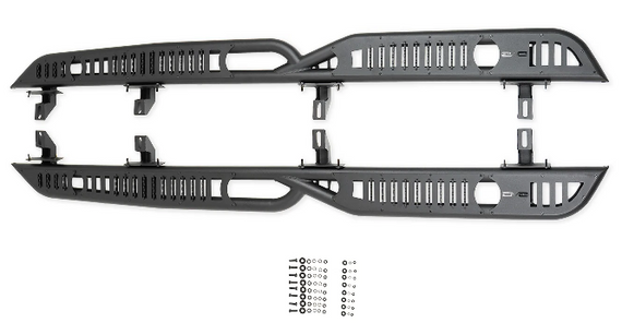 DV8 Offroad OE Plus Side Steps for '20-Newer Jeep Gladiator JT Truck