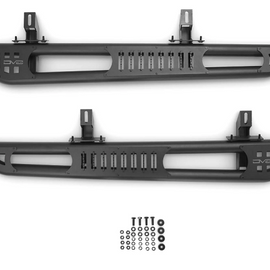 DV8 Offroad OE Plus Side Steps for '07-'18 Jeep Wrangler JK 2 Door