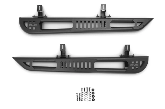 DV8 Offroad OE Plus Side Steps for '07-'18 Jeep Wrangler JK 2 Door