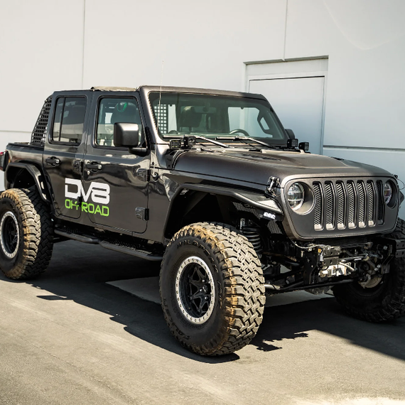 DV8 Offroad OE Plus Side Steps for '18-Newer Jeep Wrangler Unlimited J ...