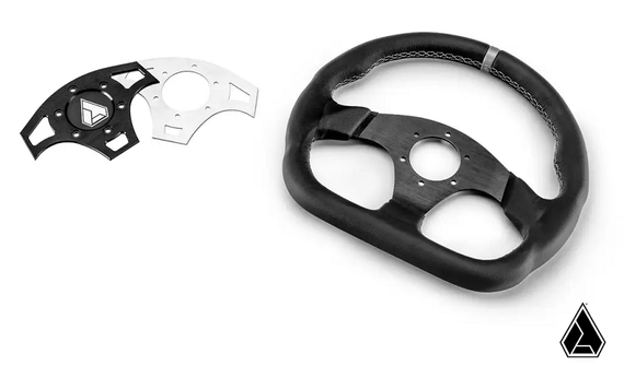 Assault Industries Universal Ballistic D UTV Steering Wheel - Leather