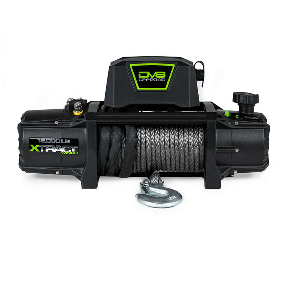 DV8 Offroad Xtract 12k Winch w/ Synthetic Rope