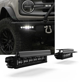Vision X Fog Pocket 12" XPL Bar Light Kit for 2021+ Ford Bronco w/ Steel Bumper