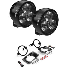 Vision X LED Fog Light Kit w/ CR-3 or CR-4 Lights for 15-20 Ford F150 17-21 F250 F350