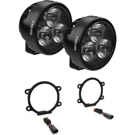 Vision X LED Fog Light Kit w/ CR-3 or CR-4 Lights for 19-22 Ford Ranger