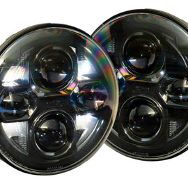 Morimoto Lighting Sealed 7 LED Headlights For 07-18 Jeep Wrangler JK