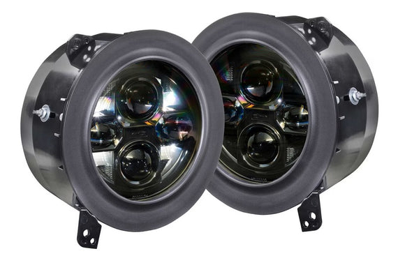 Morimoto Lighting Sealed 7 LED Headlights For 2018+ Jeep Wrangler JL & 2020+ Jeep Gladiator JT