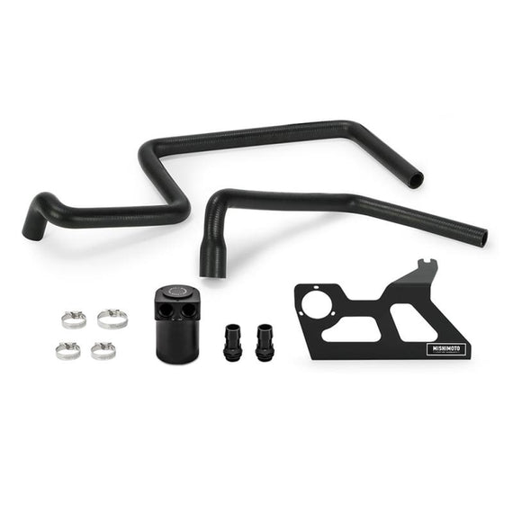 Mishimoto Baffled Oil Catch Can for '07-'11 Jeep Wrangler JK 3.8L