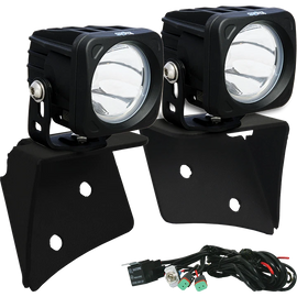 Vision X VSPEC A Pillar Kit Optimus Lights For '07-'18 Jeep Wrangler JK 9888408