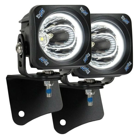 Vision X A Pillar Optimus Halo 15* Kit For '97-'06 Jeep Wrangler TJ 9892818