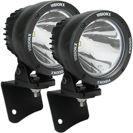 Vision X A Pillar 4.5" Cannon Light Kit For '97-'06 Jeep Wrangler TJ 9892795