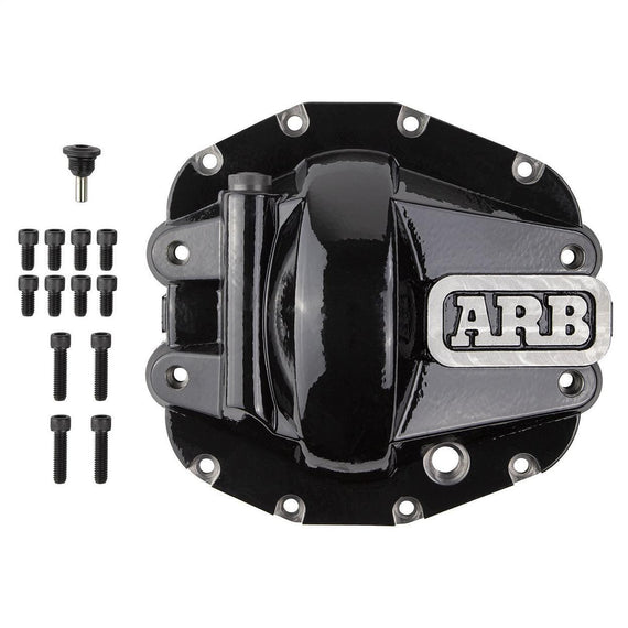 ARB USA M210 Dana 44 Front Differential Cover (BLACK) for '18+ Jeep Wrangler JL/JLU & '20+ Jeep Gladiator JT Truck