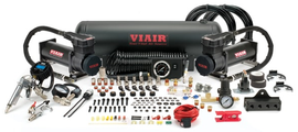VIAIR Dual 485C 12V Compressor 200PSI 3.82 CFM OBA Gen2 System - Universal Fit - 20185